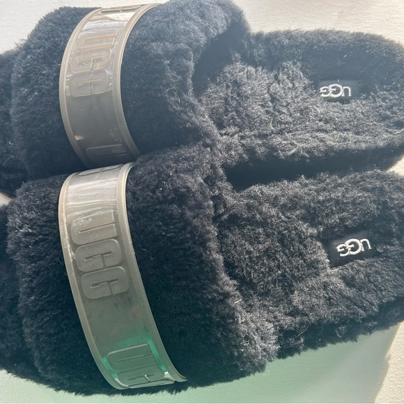 UGG Fluffita Slide Women's Sheepskin Slipper Sandals Size: Ladies 11 - Picture 6 of 7